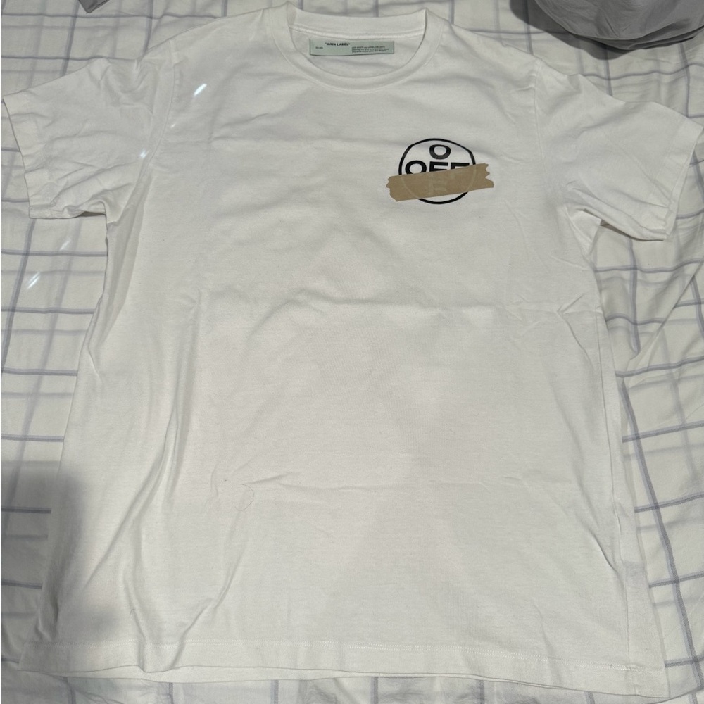Off white tee shirt